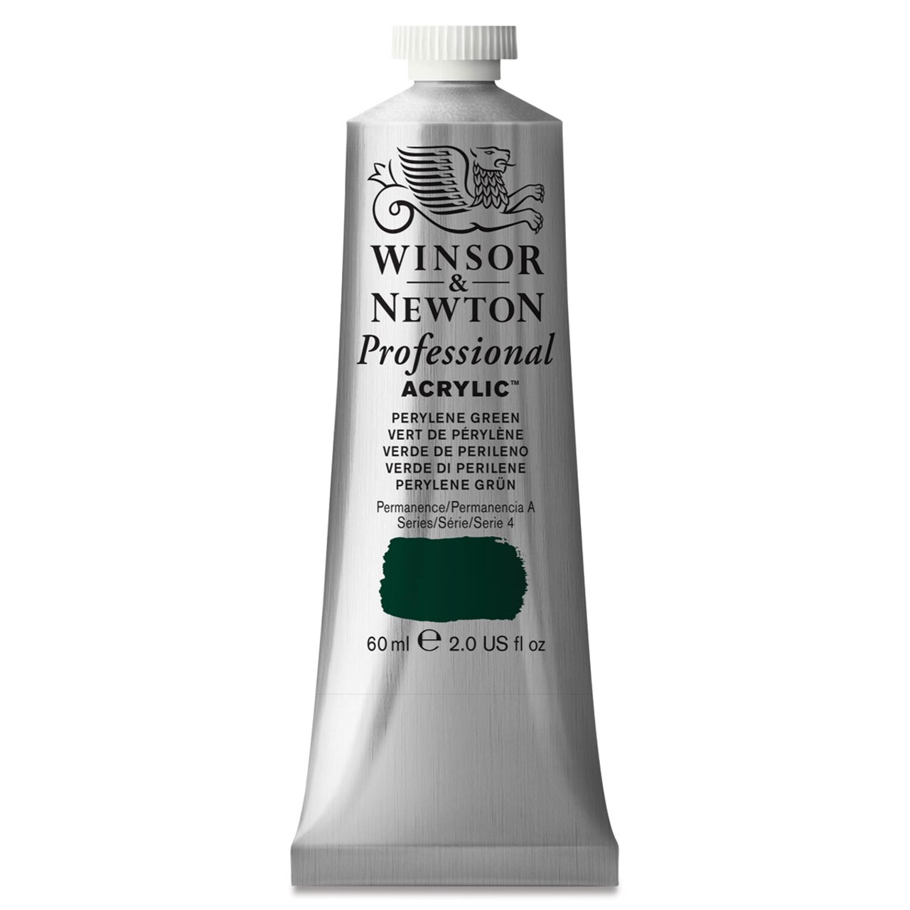 Winsor & Newton Professional Acrylics - Perylene Green, 60 ml tube